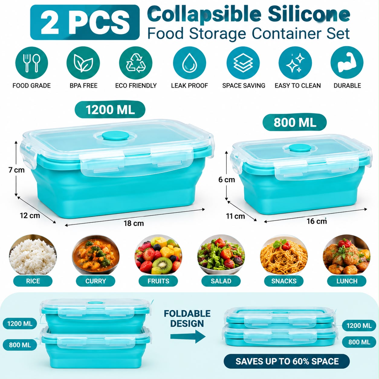 2pcs-collapsible-silicone-food-storage-container